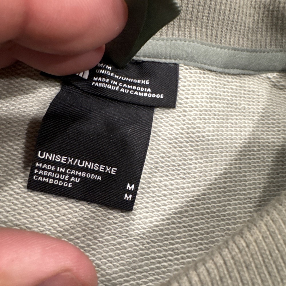 The North Face Jacket Mens Medium Green Olive Steep Tech Full Zip Sweater #130 - Picture 9 of 10